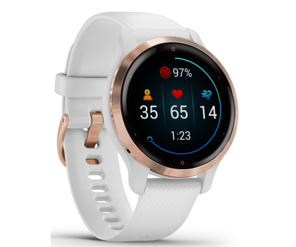 Smartwatch Garmin Venu 2S 40mm różowo-złoty